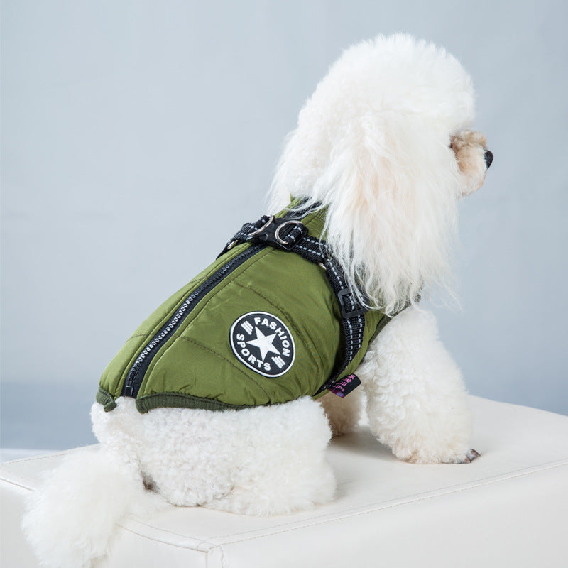 Versatile Dog Winter Jacket